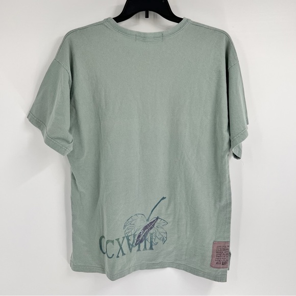 Blue Fish Hand Printed Tee - Picture 2 of 4